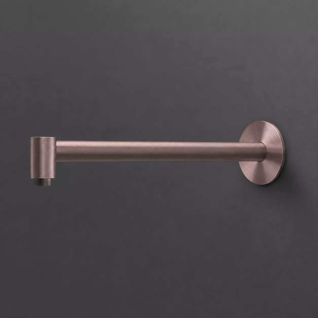 cea BRA 01 Wand-Brausearm, Tiefe: 430mm, bronze satiniert - BRA01ZS