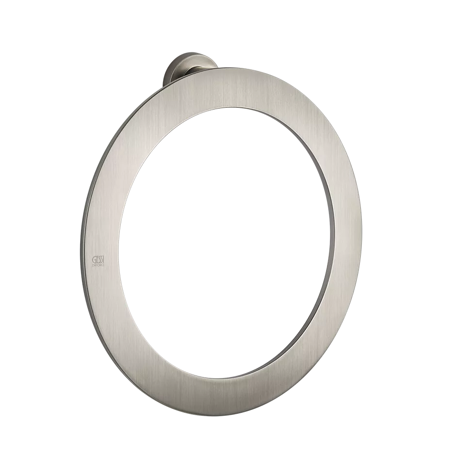 Gessi EMPORIO Handtuchhalter-Ring zur Wandmontage, Durchmesser: 220mm, Finox Optik - 38909149