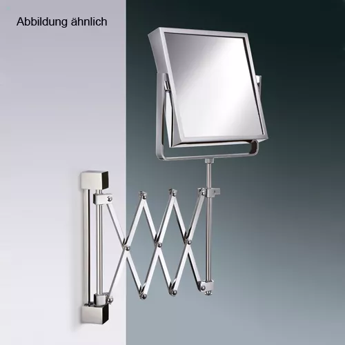 Windisch 99348 Wand-Kosmetikspiegel, nickel satiniert-99348SNI5X