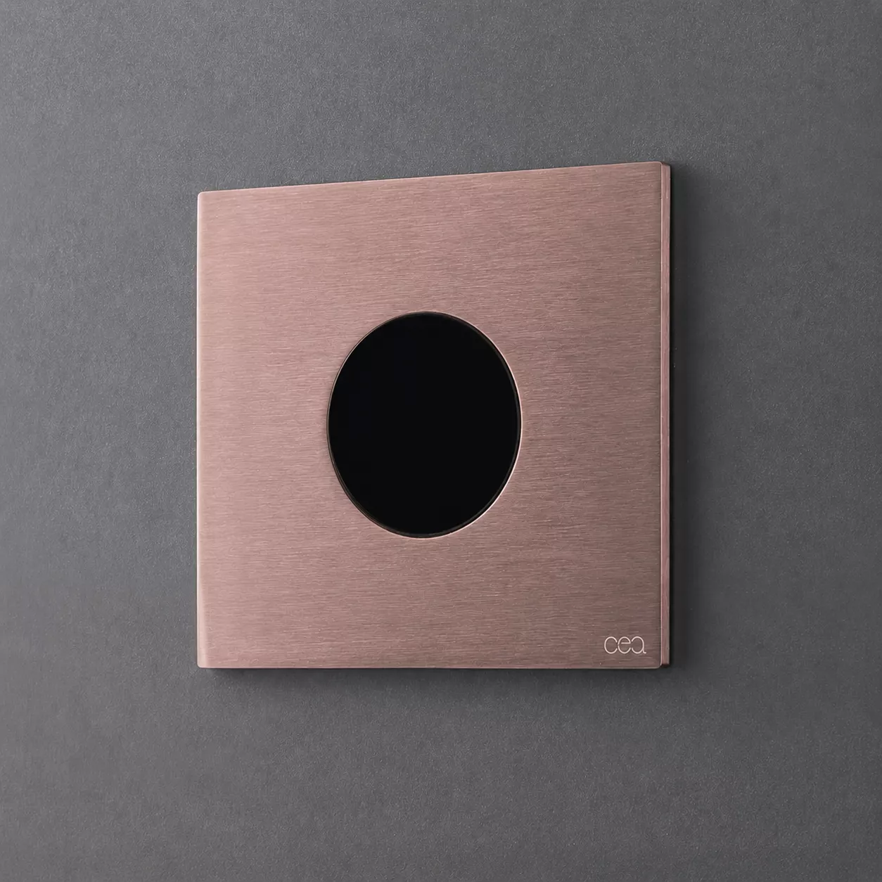 cea HYDROPLATE Abdeckplatte für Geberit Infrarot-Unterputz-Urinalsteuerung, bronze satiniert - PLA12ZS cea HYDROPLATE Abdeckplatte für Geberit Infrarot-Unterputz-Urinalsteuerung, bronze satiniert - PLA12ZS