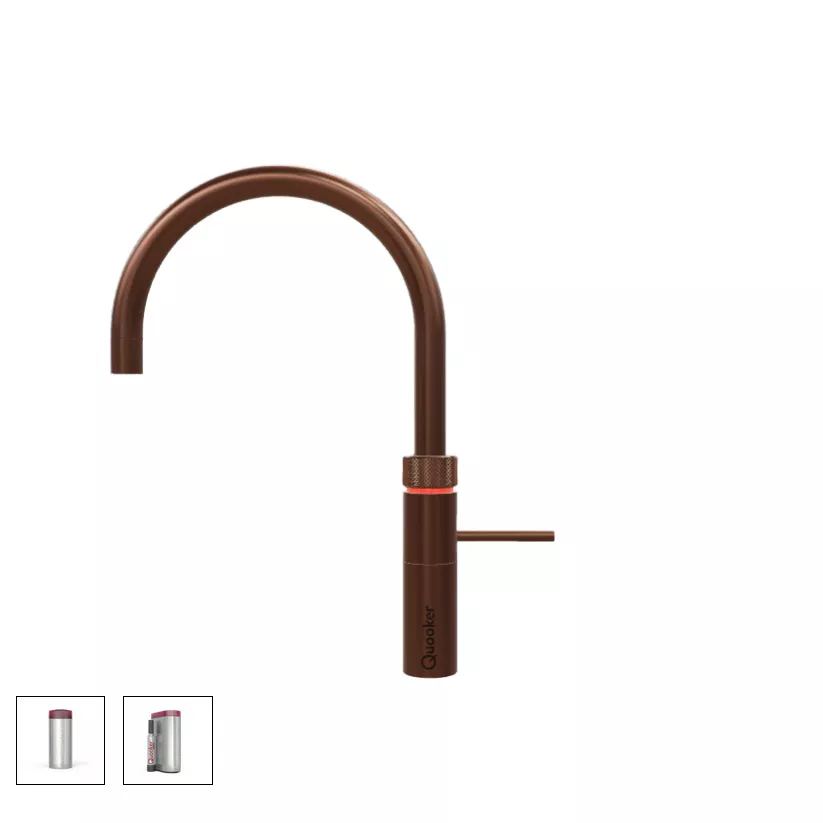 Quooker Fusion Round Kalt- und Kochendwasserspender-22+FRRCOCUBE
