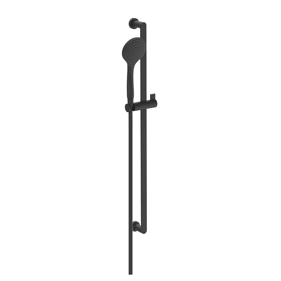 Gessi EMPORIO Brausestange zur Wandmontage, Stichmaß: 800mm, 1-Strahl, mit Schlauch 1,50m und Antikalk-Handbrause, 1/2 Anschluss, schwarz matt - 47242299 Gessi EMPORIO Brausestange zur Wandmontage, Stichmaß: 800mm, 1-Strahl, mit Schlauch 1,50m und Antikalk-Handbrause, 1/2 Anschluss, schwarz matt - 47242299