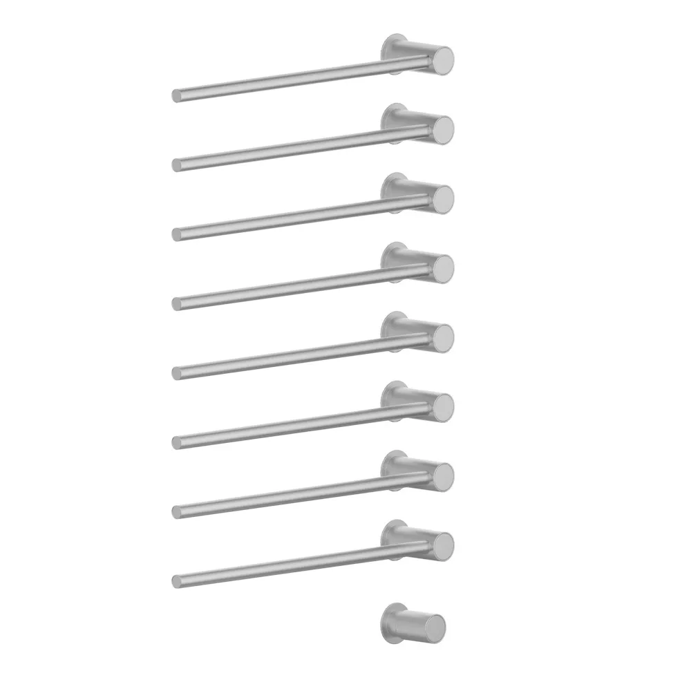 vola T39EL/8 Unterputz-Handtuchwärmer für Elektroanschluss, Breite:555mm, mit 8 Heizstäben, edelstahl-T39EL/8-40