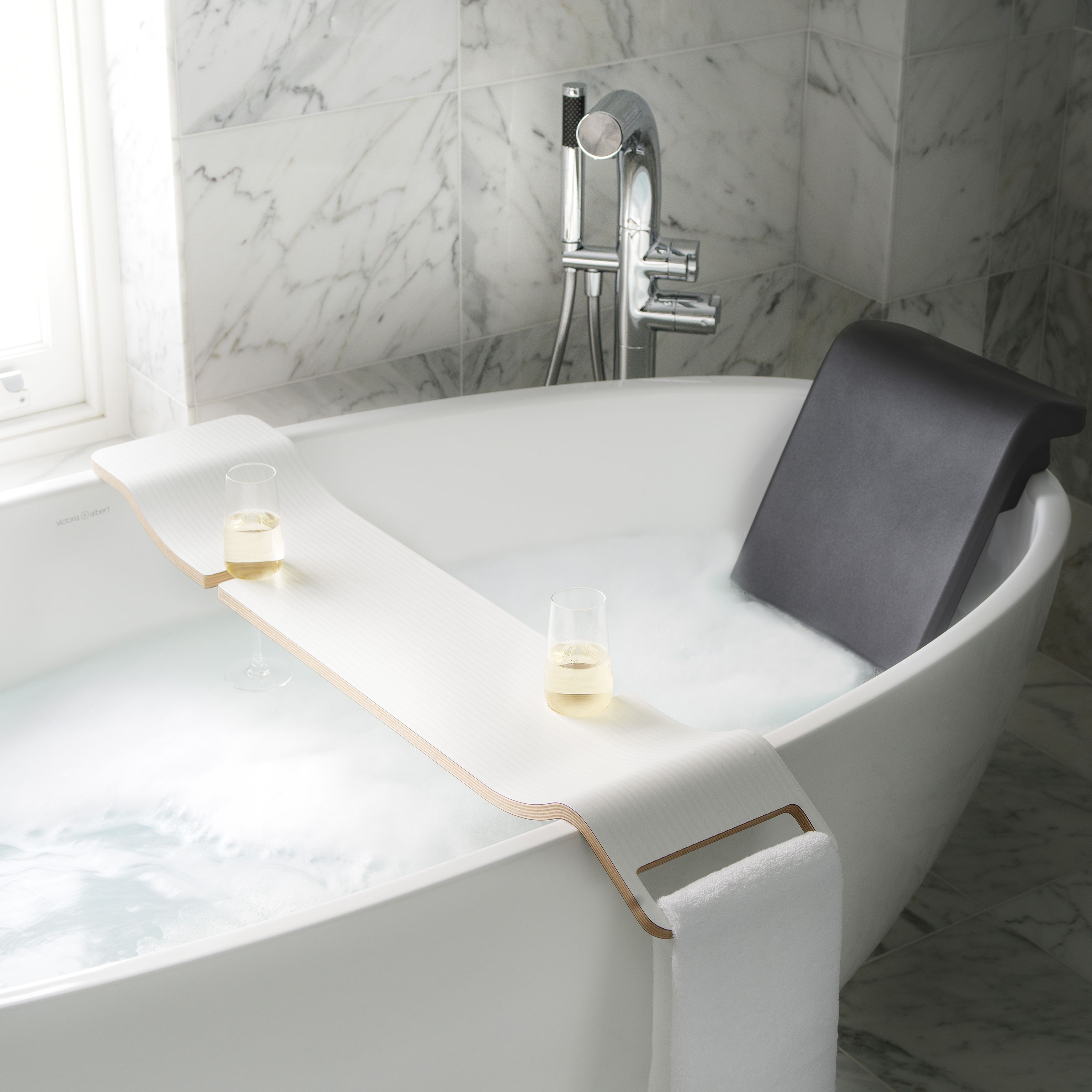 victoria + albert TOMBOLO 11 Badewannenbrücke-TOM-11-WHT