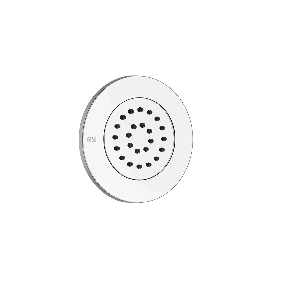 Gessi 316 Fertigmontageset für verstellbare UP-Seitenbrause zur Wandmontage, um ca. 13 Grad verstellbar, chrom - 32982031