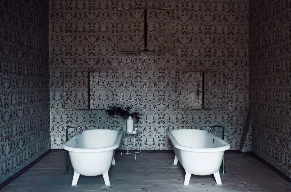 Agape OTTOCENTO freistehende Badewanne aus Cristalplant®, Breite: 178cm, Tiefe: 79cm, Höhe: 59,5cm, inklusive verchromter Ab- und Überlaufgarnitur, innen weiß matt, außen weiß matt - AVAS0969ZZS Agape OTTOCENTO freistehende Badewanne aus Cristalplant®, Breite: 178cm, Tiefe: 79cm, Höhe: 59,5cm, inklusive verchromter Ab- und Überlaufgarnitur, innen weiß matt, außen weiß matt - AVAS0969ZZS