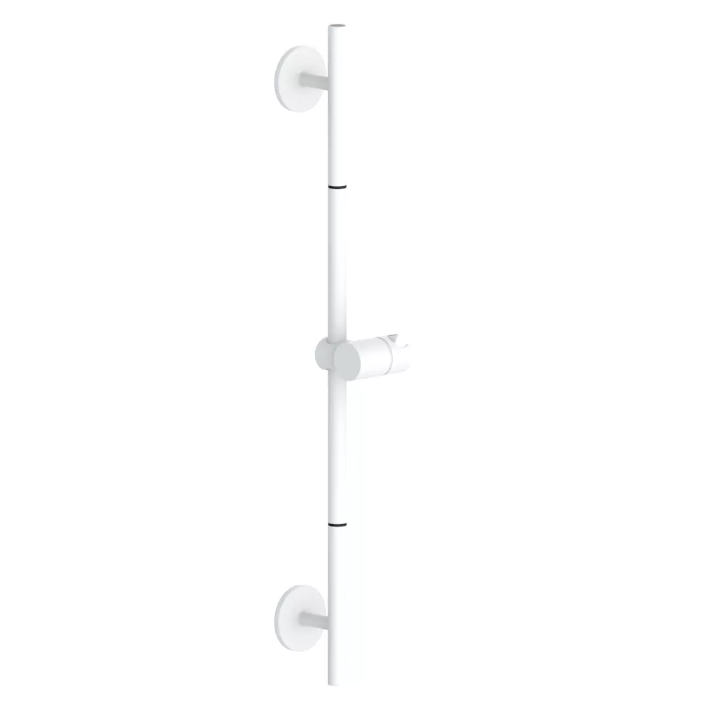 vola T65-T60 Brauseschubstange ohne Brausegarnitur, 700mm, nur für Brausegarnitur T60, weiß matt-T65-T60-28