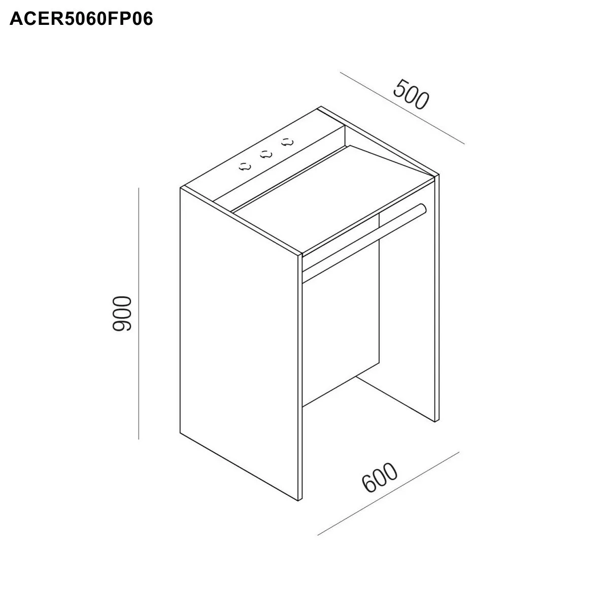 Agape FACE À FACE freistehender Waschtisch aus Naturstein mit Handtuchhalter und 3 Hahnlöchern, Breite: 60cm, Tiefe: 50cm, Höhe: 90cm, bianco carrara - ACER5060FP06-3MC Agape FACE À FACE freistehender Waschtisch aus Naturstein mit Handtuchhalter und 3 Hahnlöchern, Breite: 60cm, Tiefe: 50cm, Höhe: 90cm, bianco carrara - ACER5060FP06-3MC