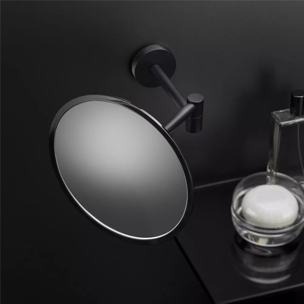 cosmic Black & White Wand-Kosmetikspiegel, 3-fach, schwarz matt-WJC238A0085036