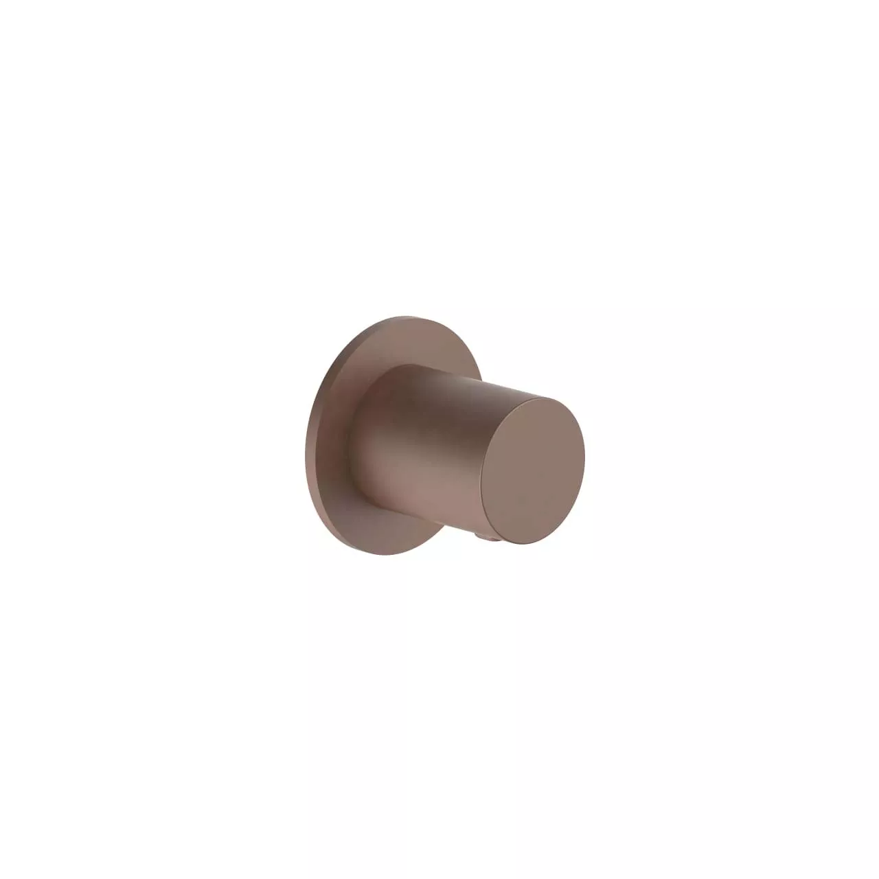 Fantini 3-Wege-Umsteller mit Absperrfunktion und 1/2"-Anschluss, matt copper - 87P9G577B