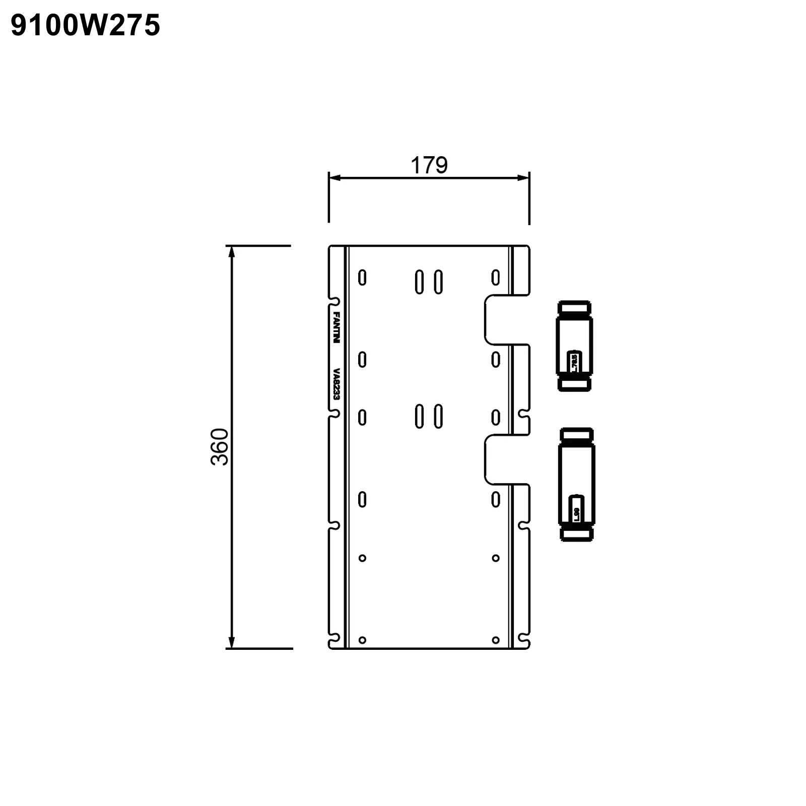 Fantini Easy Fix Montagesystem mit Montageplatte und Anschlusszubehör für H500A und D491A, 1–2 Ausgänge - 9100W275 Fantini Easy Fix Montagesystem mit Montageplatte und Anschlusszubehör für H500A und D491A, 1–2 Ausgänge - 9100W275