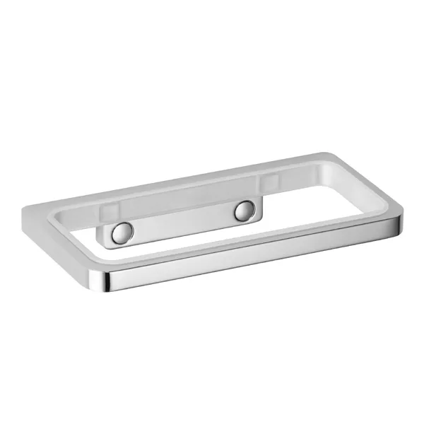 AVENARIUS Serie 480 Halter doppelt, Wandmodell, chrom-4801107010
