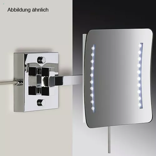 Windisch 99677/1 LED-Wandkosmetikspiegel, chrom-99677/1CR3XD