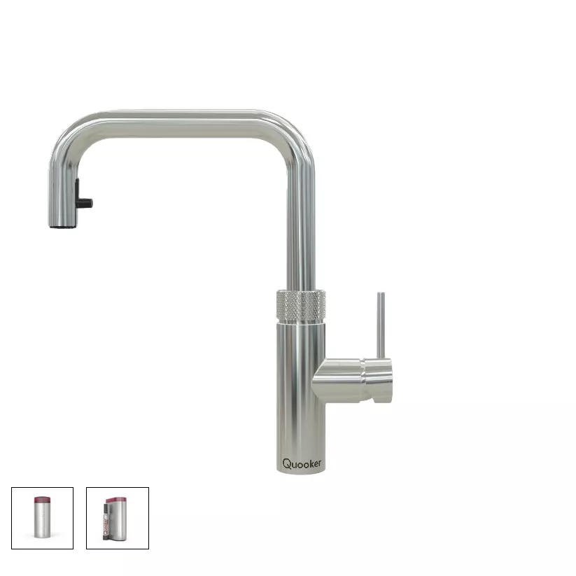 Quooker Flex Square Kalt- und Kochendwasserspender-22+FXSCHRCUBE Quooker Flex Square Kalt- und Kochendwasserspender-22+FXSCHRCUBE