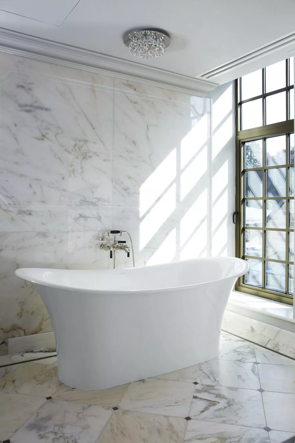 victoria + albert TOULOUSE freistehende Badewanne, 181x81x72cm-TOUM-N-SM-NO