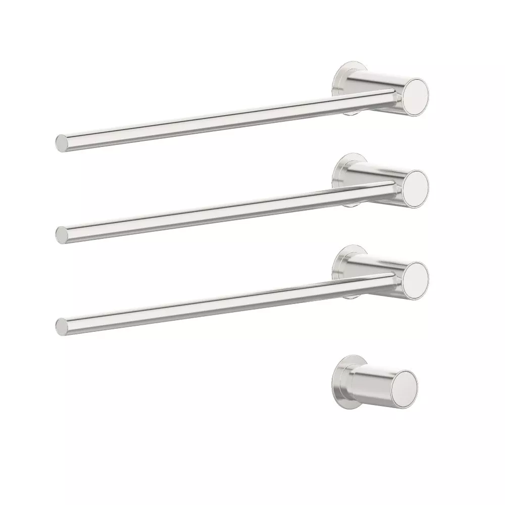 vola T39EL/3 Unterputz-Handtuchwärmer für Elektroanschluss, Breite:555mm, mit 3 Heizstäben, chrom-T39EL/3-16