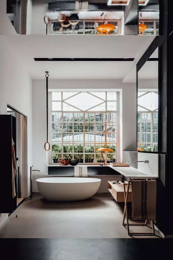 Agape SPOON M freistehende Badewanne aus Cristalplant®, Breite: 160cm, Tiefe: 85,4cm, Höhe: 48cm, innen weiß matt, außen weiß matt - AVAS1093ZZ Agape SPOON M freistehende Badewanne aus Cristalplant®, Breite: 160cm, Tiefe: 85,4cm, Höhe: 48cm, innen weiß matt, außen weiß matt - AVAS1093ZZ