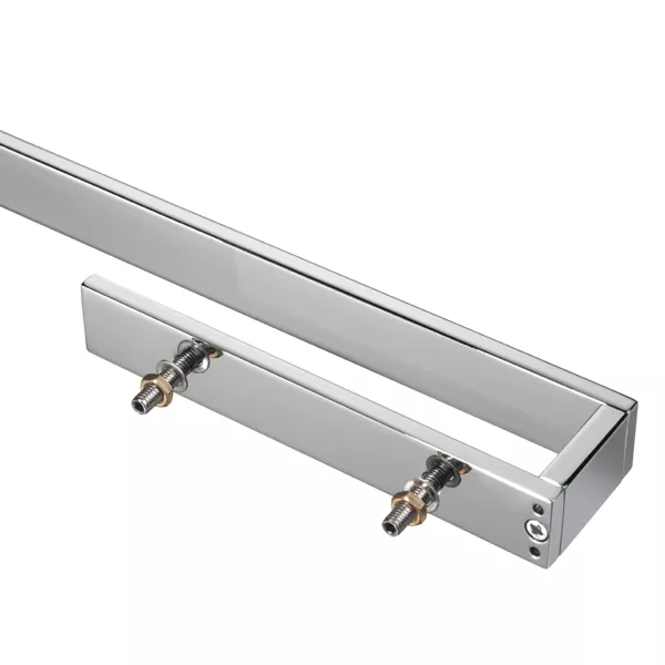 AVENARIUS Serie Universal Handtuchhalter eckige Form, zweiarmig, 390mm, chrom-9001421010