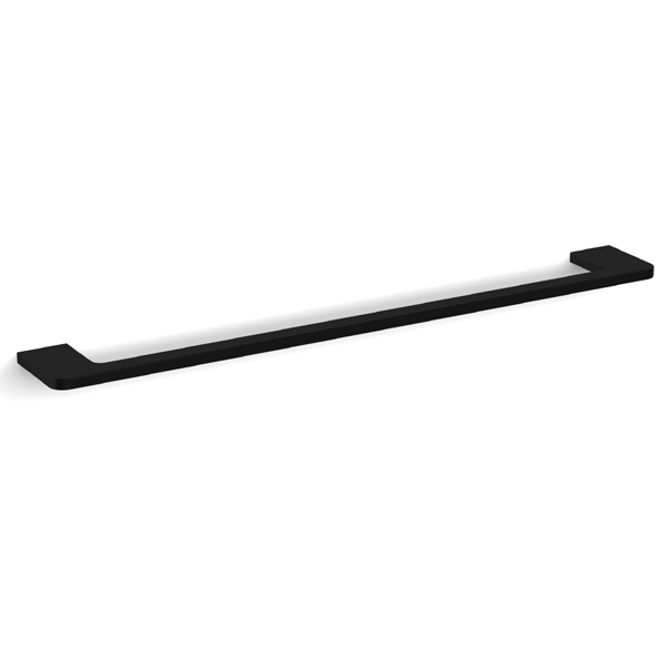 AVENARIUS Serie 480 black Badetuchhalter 600mm, schwarz-4803060040