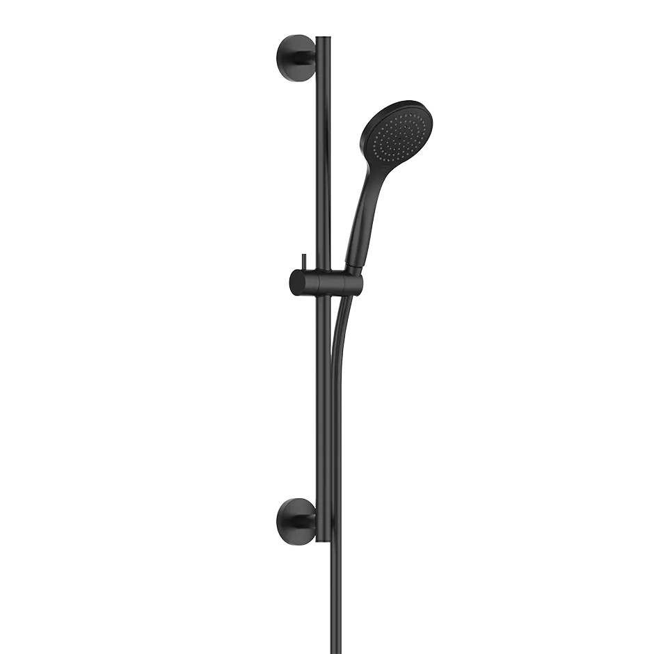Gessi EMPORIO Brausestange zur Wandmontage, Stichmaß: 600mm, 1-Strahl, mit Schlauch 1,50m, Antikalk-Handbrause und runder Rosette, 1/2 Anschluss, schwarz matt - 47304299 Gessi EMPORIO Brausestange zur Wandmontage, Stichmaß: 600mm, 1-Strahl, mit Schlauch 1,50m, Antikalk-Handbrause und runder Rosette, 1/2 Anschluss, schwarz matt - 47304299