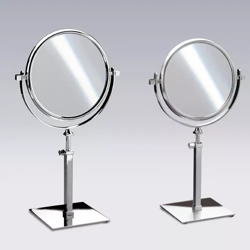 Windisch 99135 Stand-Kosmetikspiegel höhenverstellbar, chrom-99135CR5X