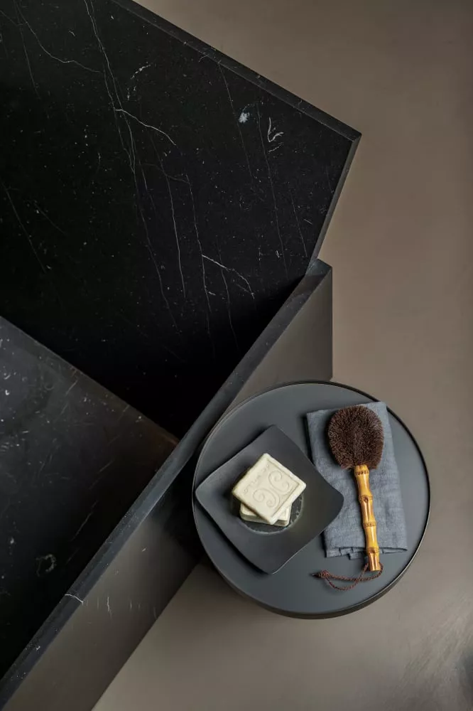 Agape FACE À FACE freistehende Badewanne aus Naturstein, Breite: 185,5cm, Tiefe: 73cm, Höhe: 76,5cm, bianco carrara - AVAS1094MC Agape FACE À FACE freistehende Badewanne aus Naturstein, Breite: 185,5cm, Tiefe: 73cm, Höhe: 76,5cm, bianco carrara - AVAS1094MC