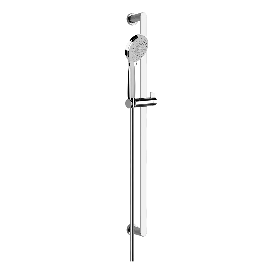 Gessi EMPORIO Brausestange zur Wandmontage, Stichmaß: 800mm, 3-Strahl, mit Schlauch 1,50m und Antikalk-Handbrause, 1/2 Anschluss, chrom - 47243031 Gessi EMPORIO Brausestange zur Wandmontage, Stichmaß: 800mm, 3-Strahl, mit Schlauch 1,50m und Antikalk-Handbrause, 1/2 Anschluss, chrom - 47243031