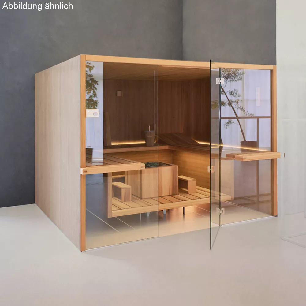 effe AIR 60 Sauna, B:217cm, H:213cm, T:162cm, natürliches Espenholz-SA90600001