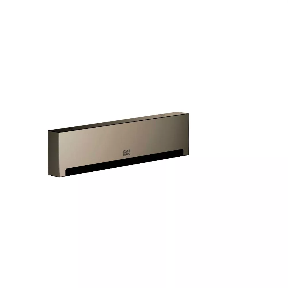Dornbracht WATER FALL Schwallauslauf mit Einzelstrahlen für Wandmontage, dark platinum matt-13425979-99