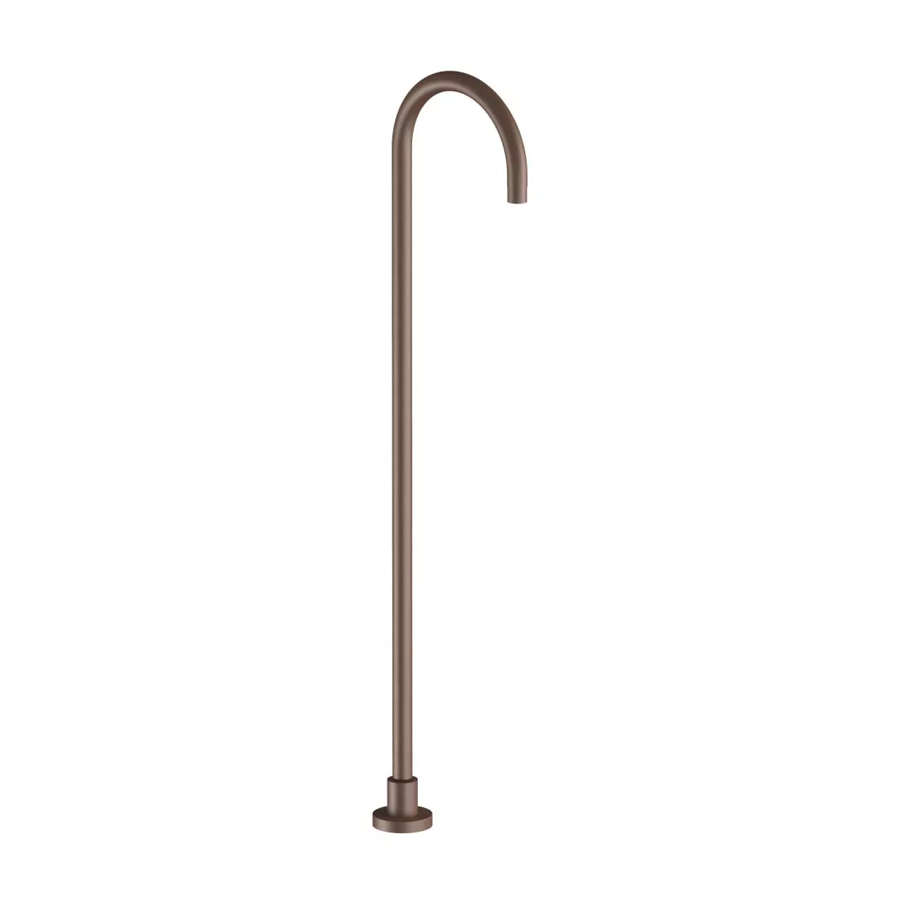 Fantini NOSTROMO freistehender Waschtischauslauf, Ausladung: 240mm, matt copper - 50P99561