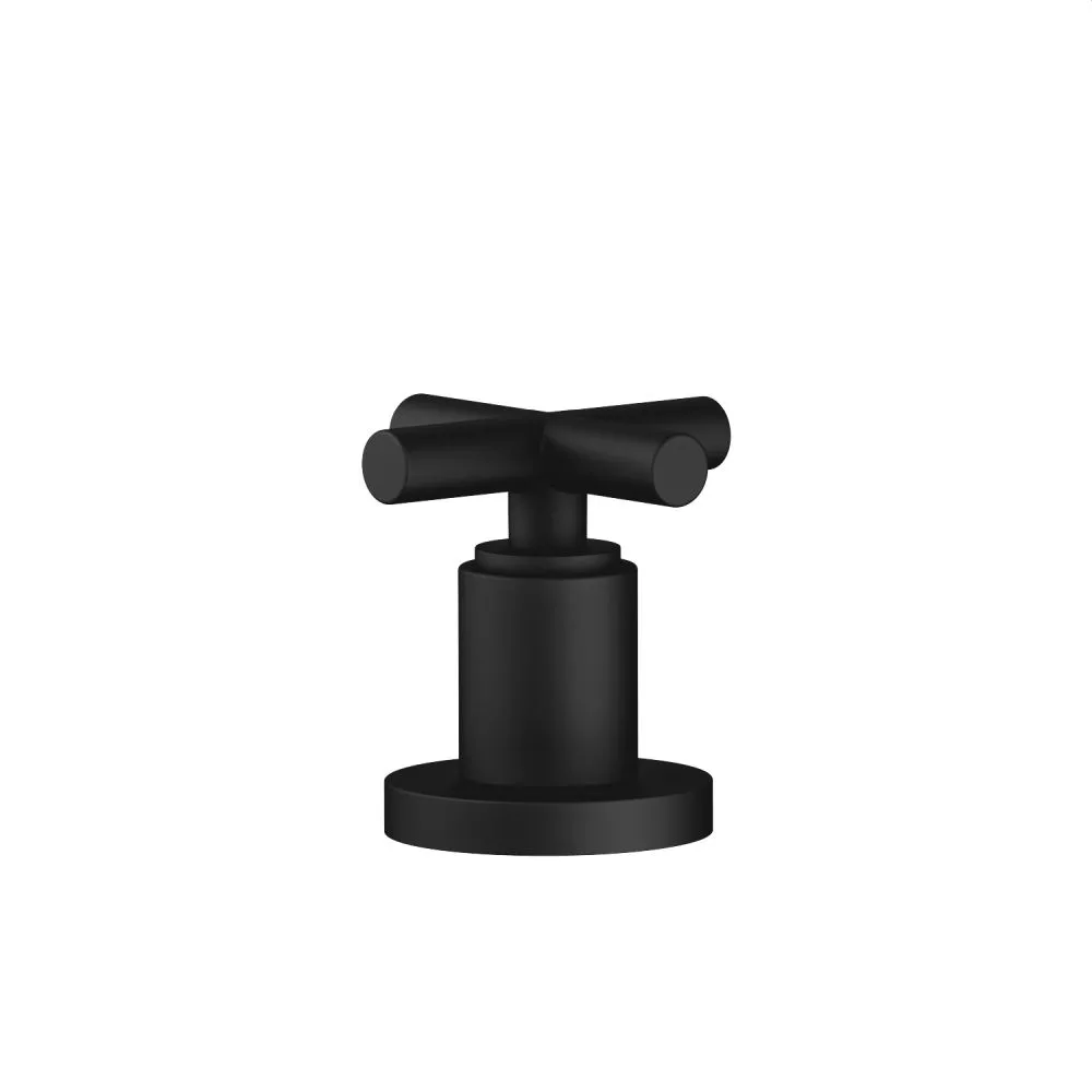 Dornbracht TARA Seitenventil, rechtsschließend, kalt oder warm, schwarz matt-20000892-33