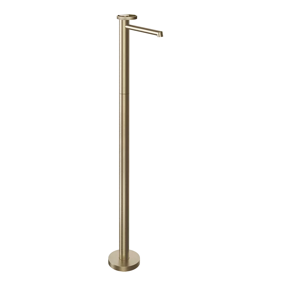 Gessi ANELLO Außenteil für freistehendenden Waschtischmischer mit Auslauf, Ausladung: 174mm, ohne Ablaufgarnitur, warmes bronze gebürstet PVD - 63393726 Gessi ANELLO Außenteil für freistehendenden Waschtischmischer mit Auslauf, Ausladung: 174mm, ohne Ablaufgarnitur, warmes bronze gebürstet PVD - 63393726