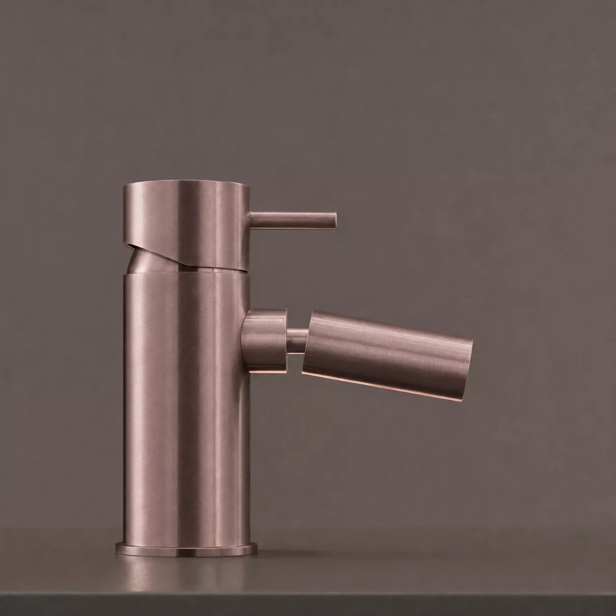 cea MIL 03 Bidet-Eingriffmischer, Höhe: 115mm, bronze satiniert - MIL03ZS cea MIL 03 Bidet-Eingriffmischer, Höhe: 115mm, bronze satiniert - MIL03ZS