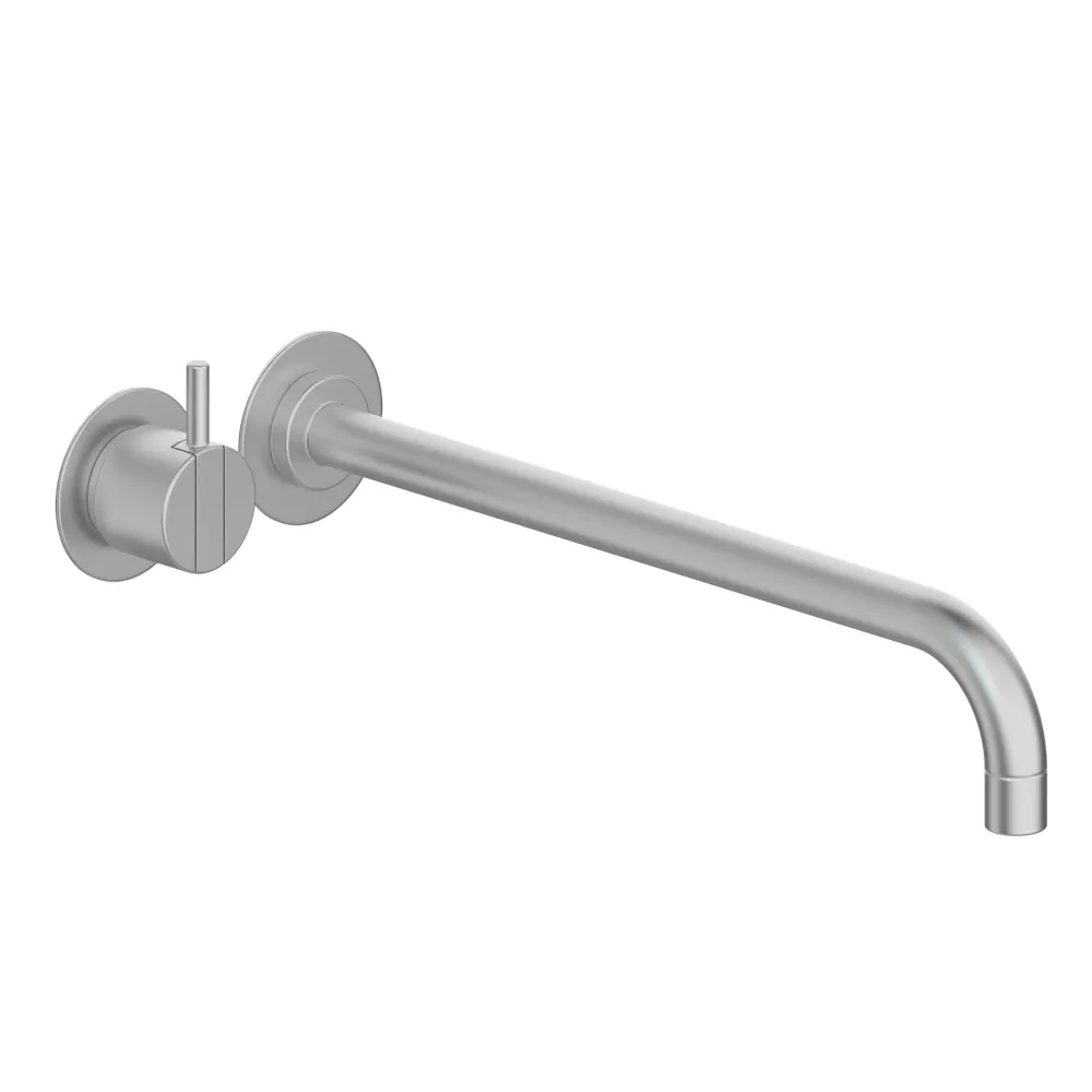 vola 121/300 Unterputz-Waschtisch-Einhebelmischer, Ausladung:300mm, Hebel:25mm, edelstahl-121/300-40