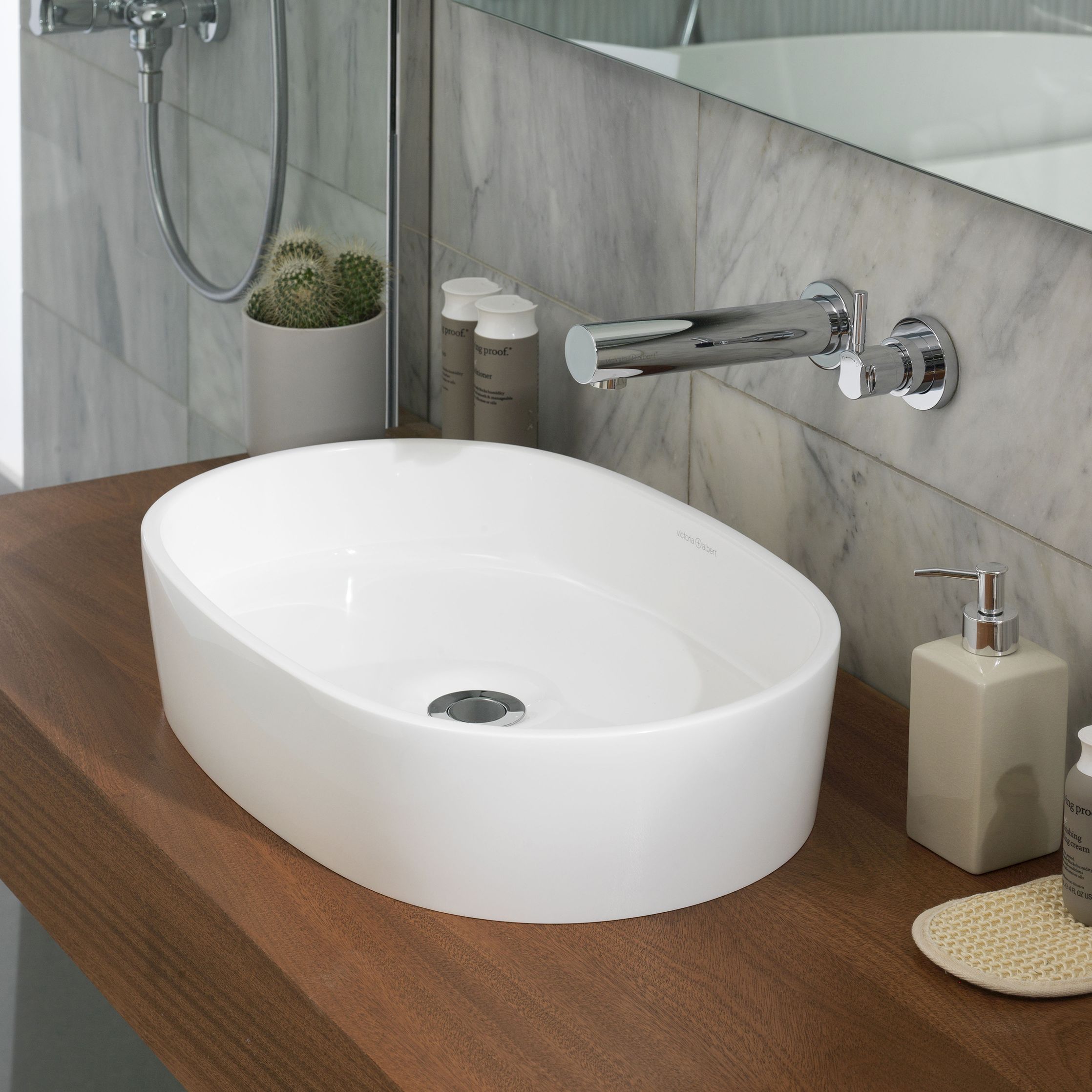 victoria + albert IOS Aufsatzbecken, 54x36x13cm-VB-IOS-54-NO