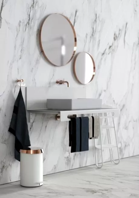 Frost Denmark UNU & BUKTO Wand-Waschtisch-Platte, 500x1000mm-U4074-W Frost Denmark UNU & BUKTO Wand-Waschtisch-Platte, 500x1000mm-U4074-W