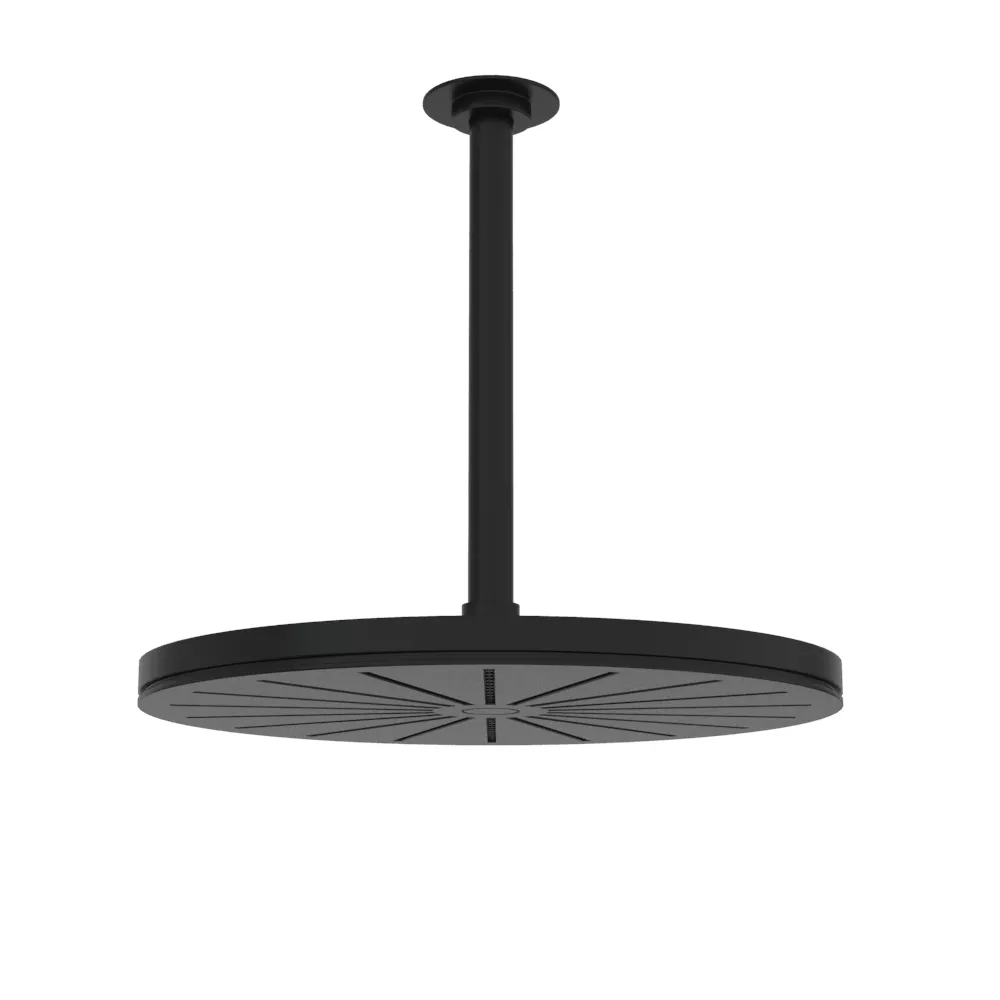 vola 060A+100 Decken-Regenbrause 3/4”, Höhe:265mm, schwarz matt-060A+100-27