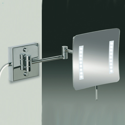 Windisch 99657/2 LED-Wandkosmetikspiegel, chrom-99657/2CR3X
