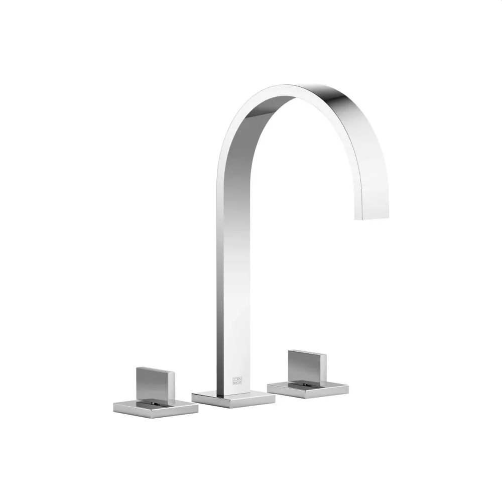 Dornbracht MEM Waschtisch-Dreilochbatterie mit Ablaufgarnitur, chrom-20715782-00