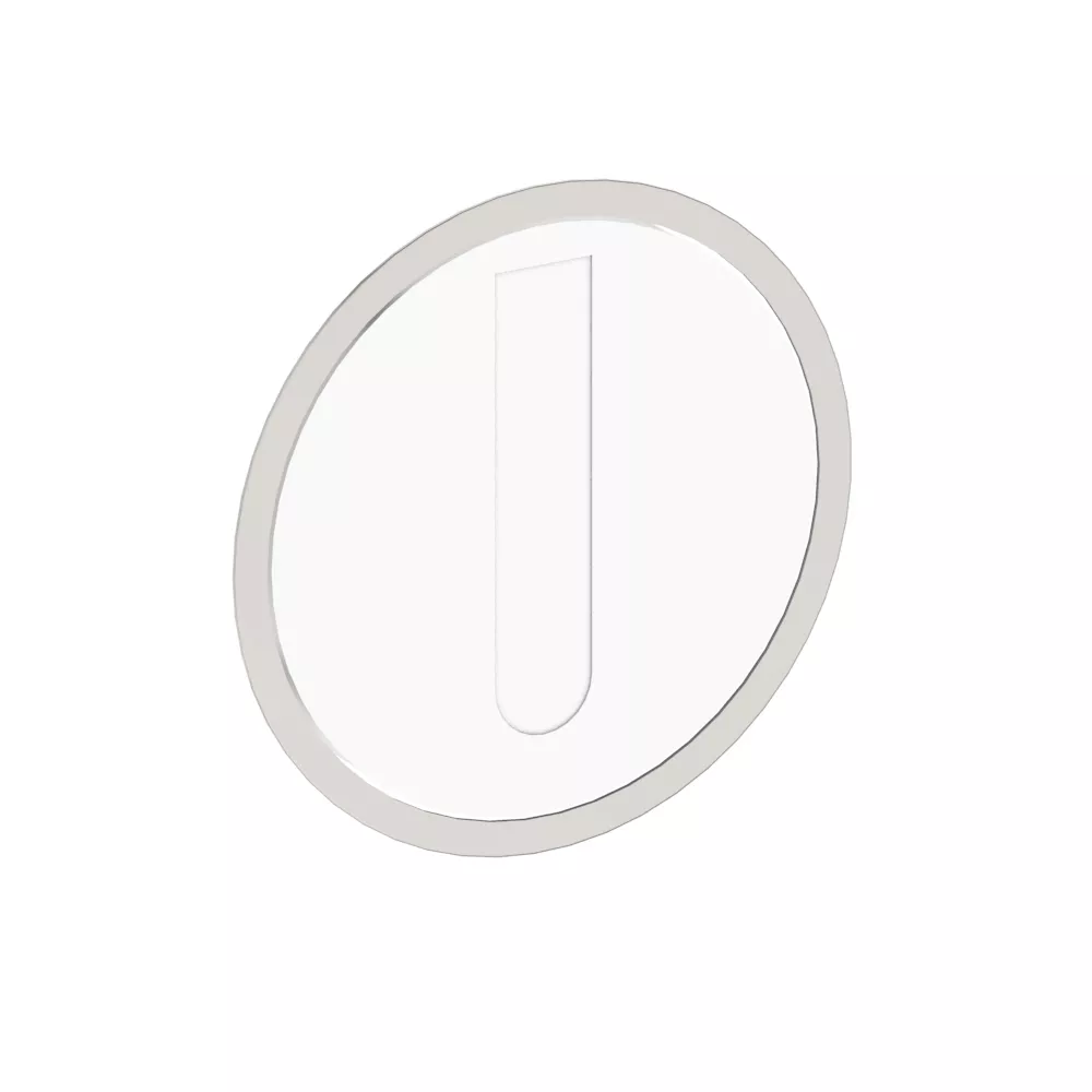 vola RS2/W Unterputz-Papierspender, Durchmesser:286mm, für ca. 80-100 Tücher, offener Festbehälter, weiß/chrom-RS2/W-16