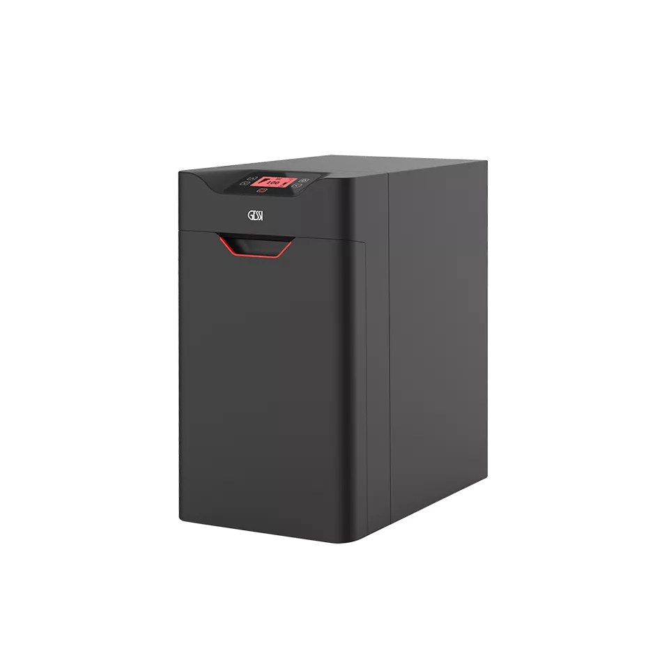 Gessi VITA GESSI Heißwassereinheit mit Harzfilter und 4,7-Liter-Durchlauferhitzer, Funktionen: kochendes Wasser 100°C, stilles Wasser bei Raumtemperatur, chrom - 60806031