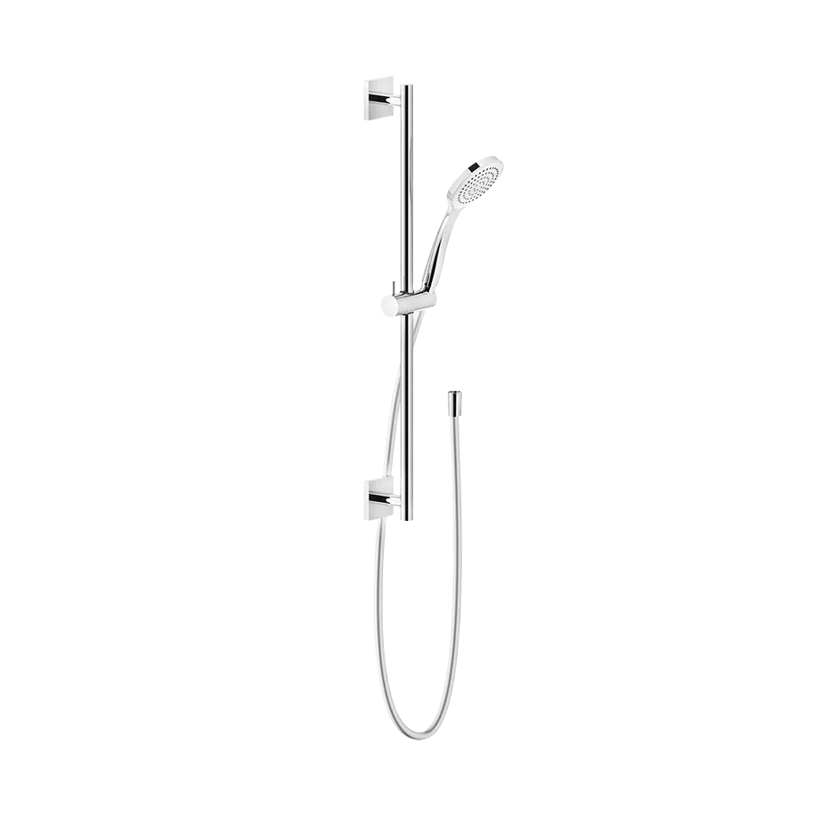 Gessi EMPORIO Brausestange zur Wandmontage, Stichmaß: 600mm, 1-Strahl, mit Schlauch 1,50m, Antikalk-Handbrause und quadratischer Rosette, 1/2 Anschluss, chrom - 47314031 Gessi EMPORIO Brausestange zur Wandmontage, Stichmaß: 600mm, 1-Strahl, mit Schlauch 1,50m, Antikalk-Handbrause und quadratischer Rosette, 1/2 Anschluss, chrom - 47314031