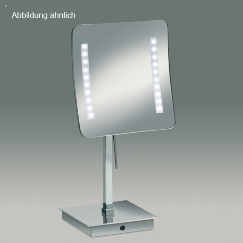 Windisch 99627 LED-Standkosmetikspiegel, gold-99627O3X