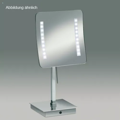Windisch 99627 LED-Standkosmetikspiegel, gold-99627O5X