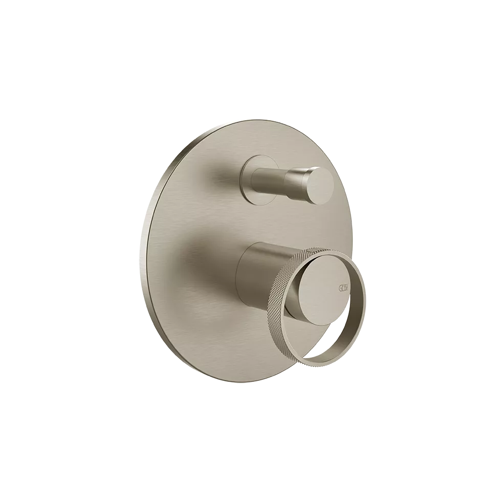 Gessi ANELLO Außenteil für Unterputz-Einhebelmischer für die Dusche/Wanne zur Wandmontage, mit automatischer 2-Wege-Umstellung zum Ziehen, Durchmesser Kartusche: 35mm, Finox Optik - 63377149 Gessi ANELLO Außenteil für Unterputz-Einhebelmischer für die Dusche/Wanne zur Wandmontage, mit automatischer 2-Wege-Umstellung zum Ziehen, Durchmesser Kartusche: 35mm, Finox Optik - 63377149