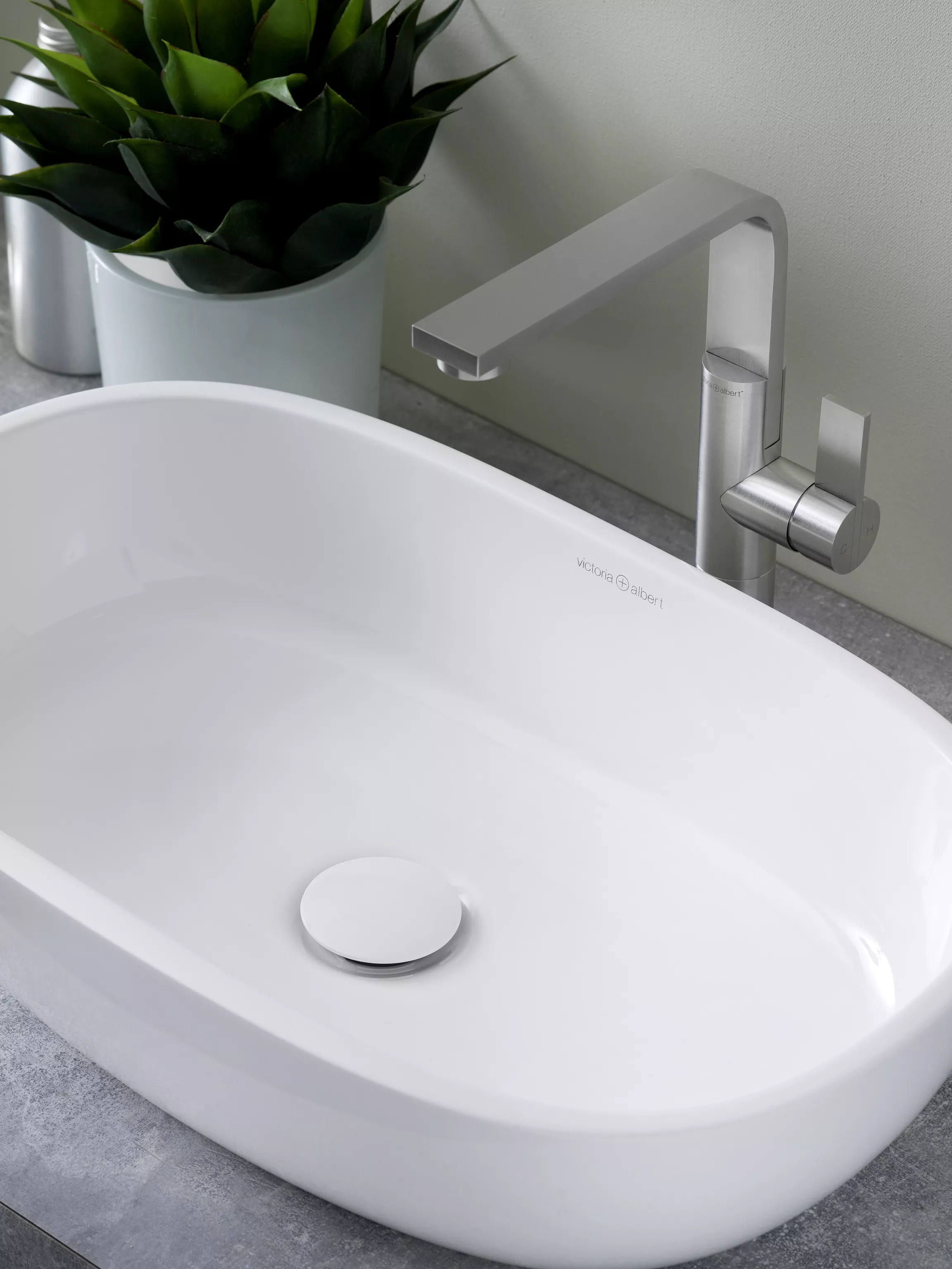 victoria + albert BARCELONA Aufsatzbecken, 55x33x14cm-VB-BAR55M-SM-IO victoria + albert BARCELONA Aufsatzbecken, 55x33x14cm-VB-BAR55M-SM-IO