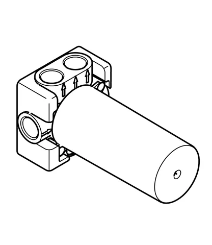 Dornbracht Einbauteil für UP-Dreiwege-Umstellung-3510497090 Dornbracht Einbauteil für UP-Dreiwege-Umstellung-3510497090
