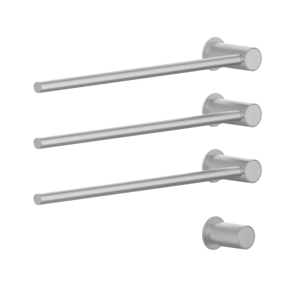 vola T39EL/3 Unterputz-Handtuchwärmer für Elektroanschluss, Breite:555mm, mit 3 Heizstäben, edelstahl-T39EL/3-40