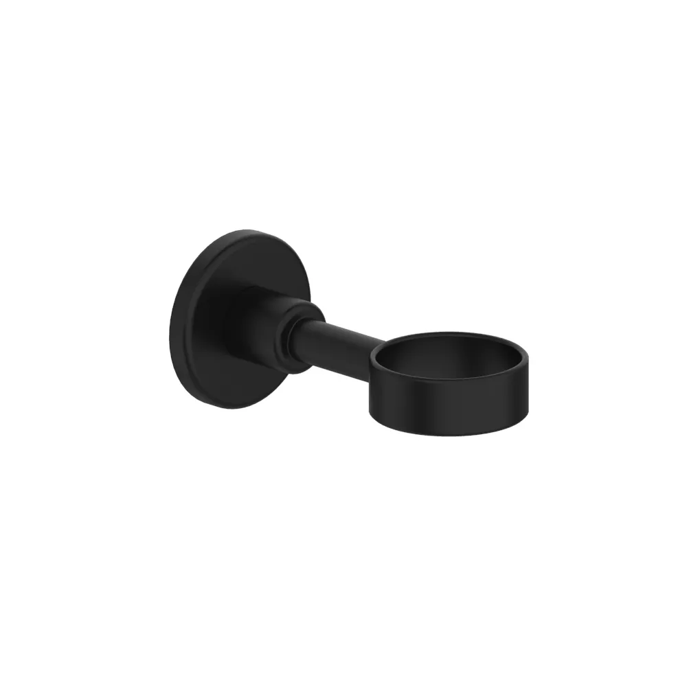 vola T5 Wand-Handtuchhalter-Ring, Durchmesser:32mm, schwarz matt-T5-27