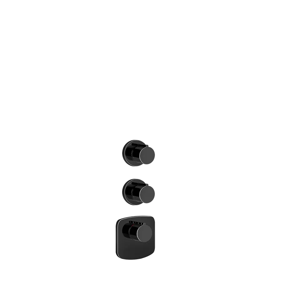 Gessi ANELLO Außenteil für Hochleistungsthermostat zur Wandmontage, 2-Wege, mit einzelnen Rosetten, metall schwarz PVD - 43234706 Gessi ANELLO Außenteil für Hochleistungsthermostat zur Wandmontage, 2-Wege, mit einzelnen Rosetten, metall schwarz PVD - 43234706